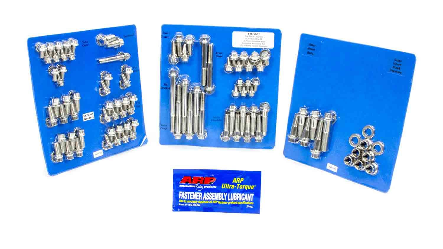 BBM S/S Complete Engine Fastener Kit 12pt.