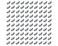 100 Lugnuts 1/2 Std Mag Closed End