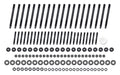 OptiTorque 10581 Chevrolet LSX Small Block - Patriot Head Stud Kit