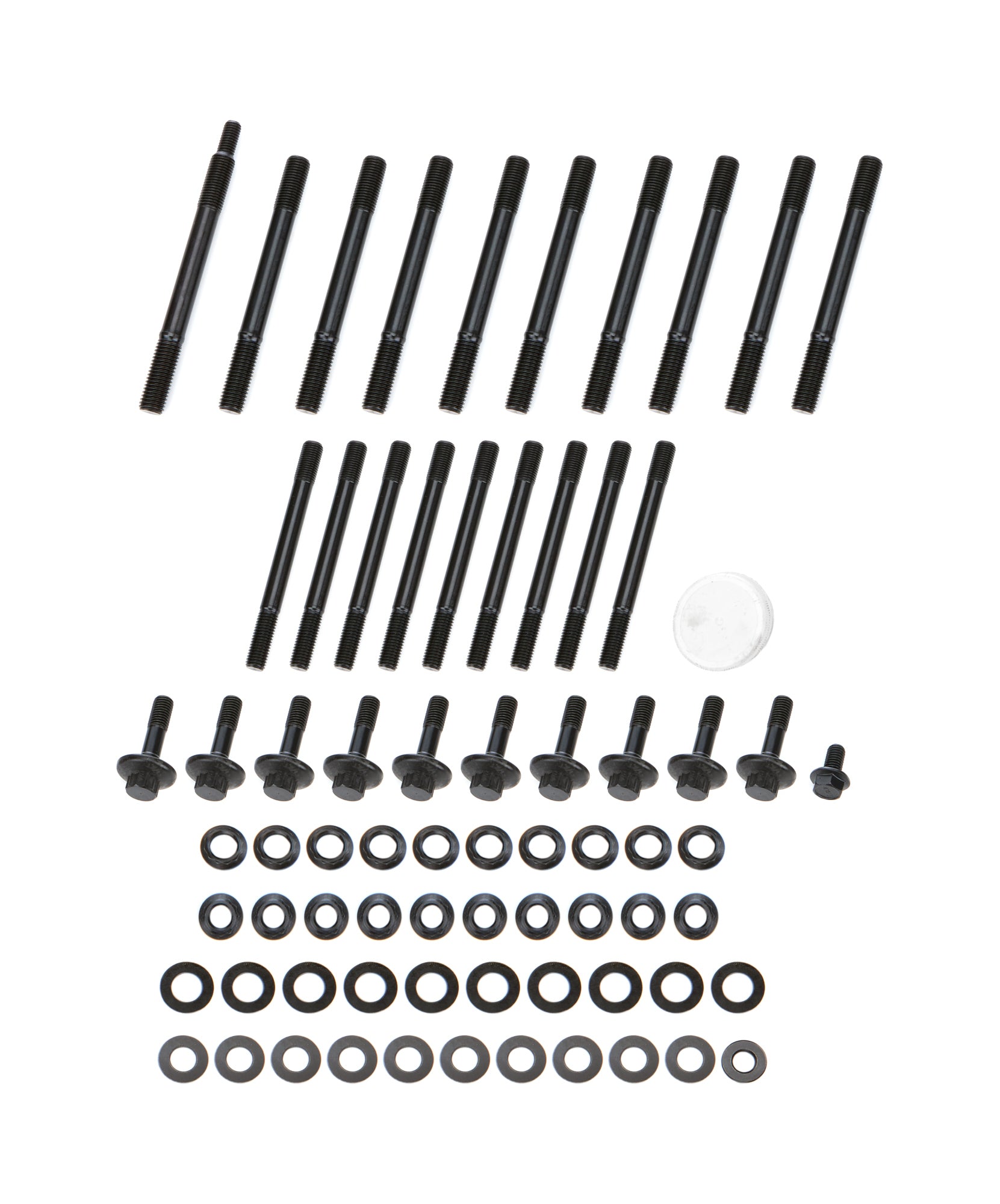 OptiTorque 10682 Engine Block - Ford - Patriot Main Stud Kit 5.0L (Side Bolts Included) - Coyote